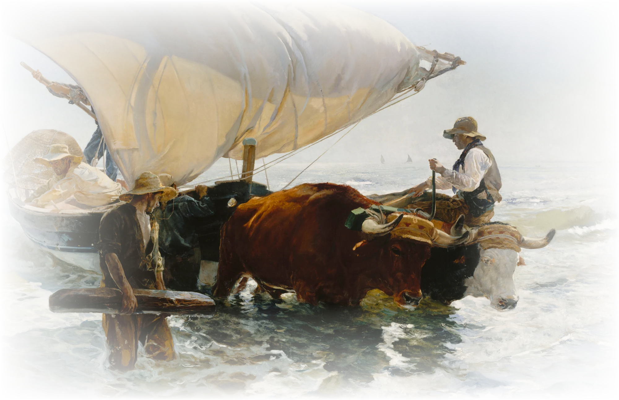 Joaquín Sorolla, La vuelta de la pesca, 1894